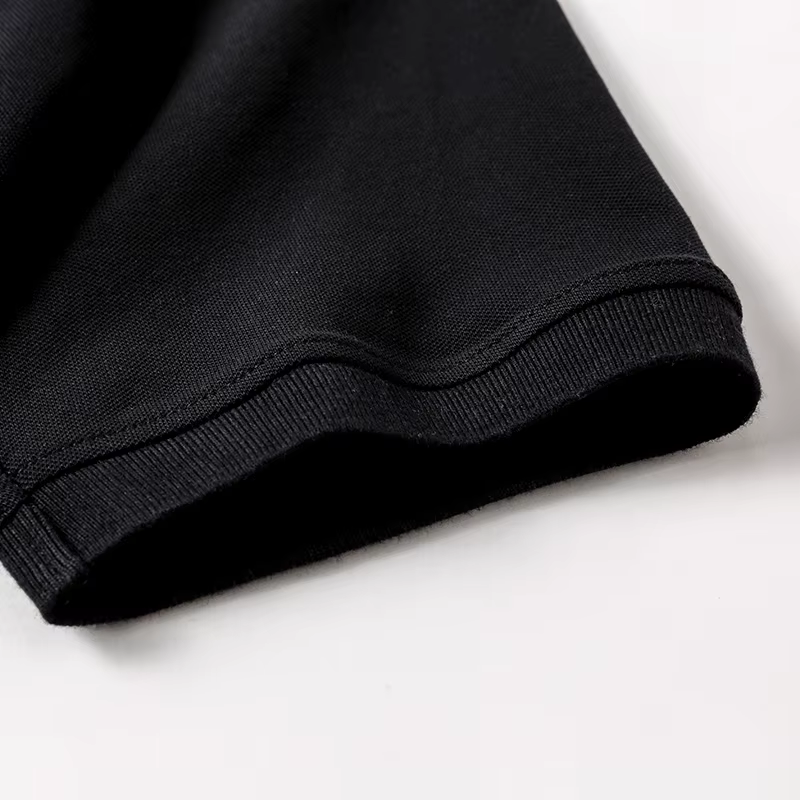 Polo de luxe brodé ours en peluche pour hommes