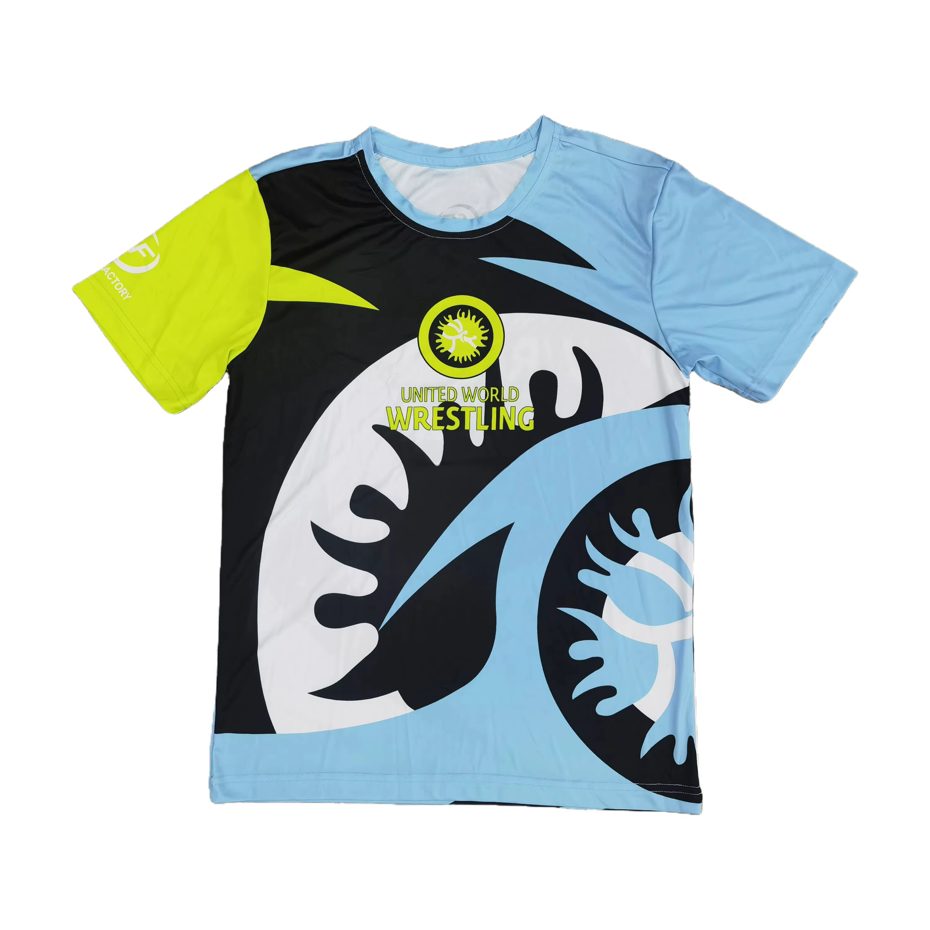 T-shirt d'entraînement de lutte mondiale unisexe pour hommes et enfants 2026