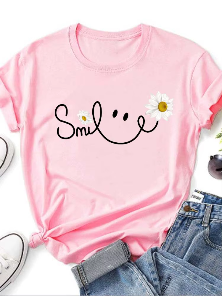 T-shirt imprimé pour femme