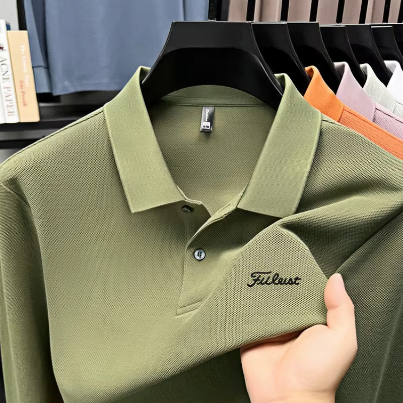 Polo de marque Golf à manches longues