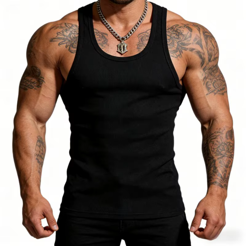 Débardeur Homme en Coton