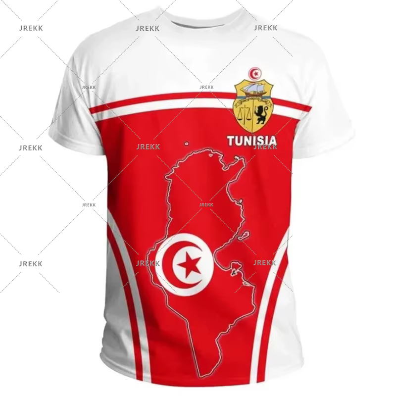 T-shirt à manches courtes et col rond pour hommes
