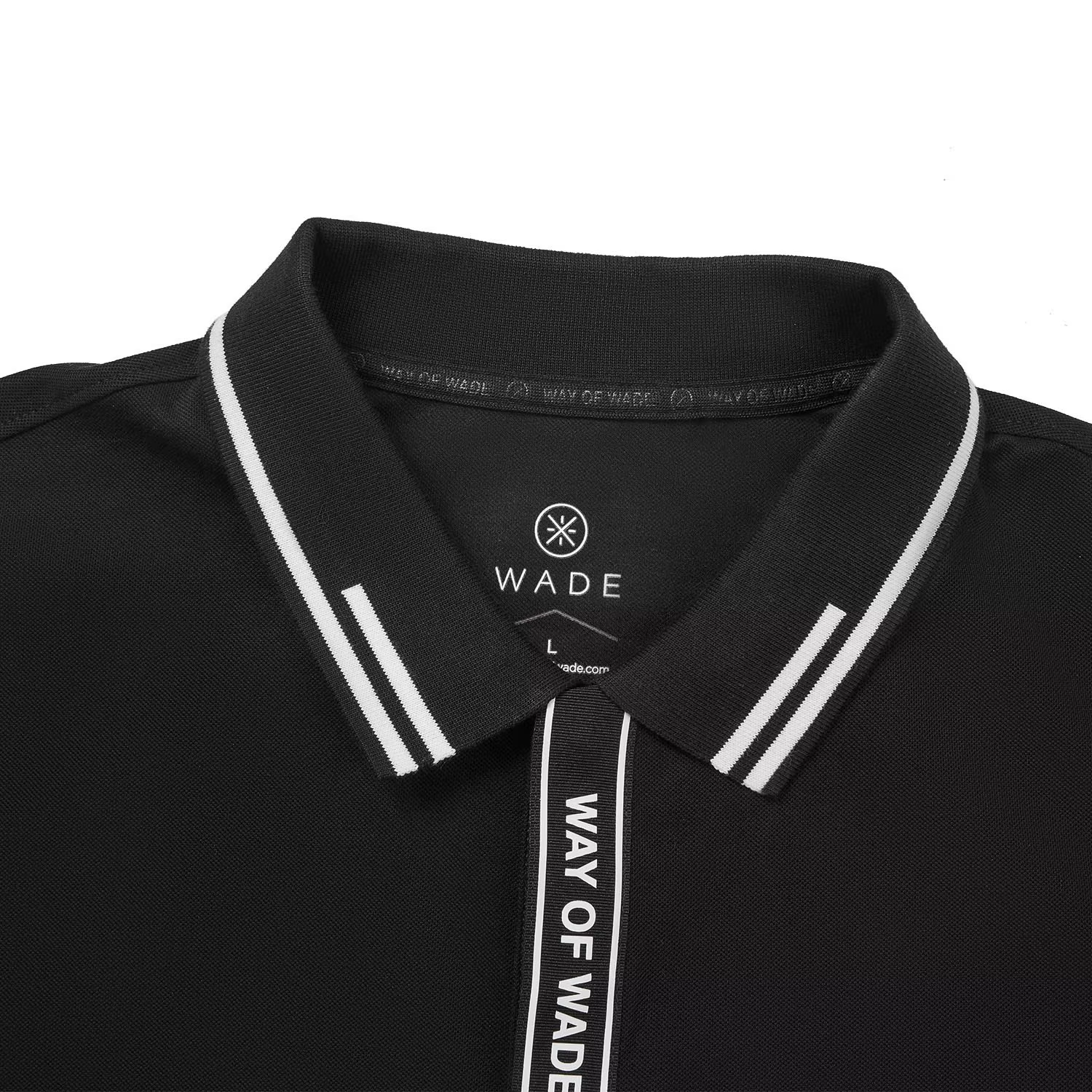Li-Ning Polo Wade pour hommes LN COOL Protection solaire 69% coton 31% polyester respirant