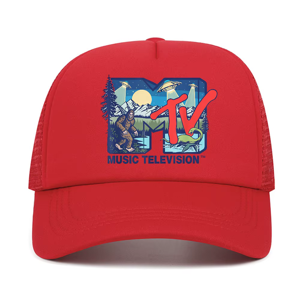 Casquette de baseball unisexe Rock Hip Hop Tv