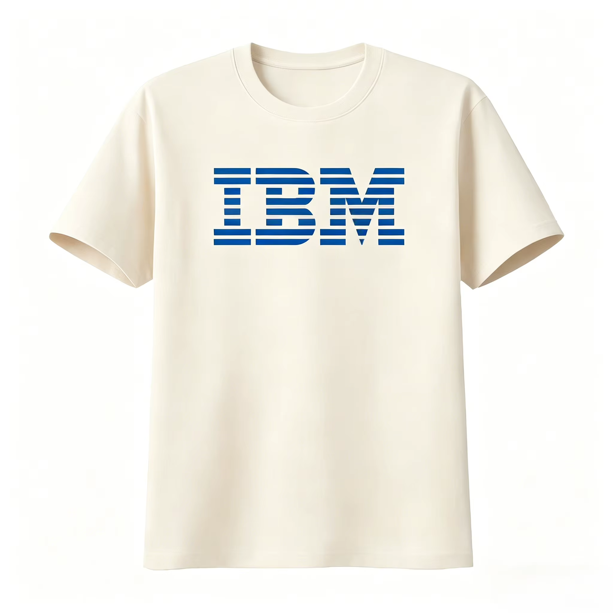 T-shirt IBM – Design élégant bleu et noir pour les passionnés de technologie – Haut décontracté polyvalent – Vêtements pour hommes et femmes – T-shirt été 2026