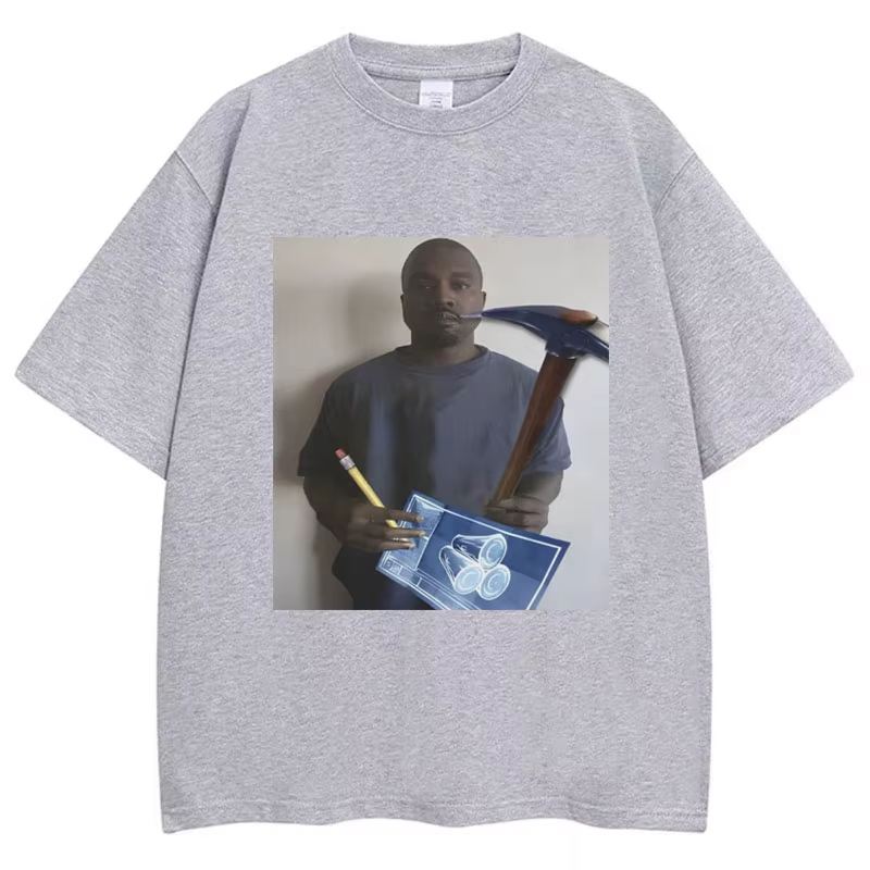Drôle Kanye West Meme T-shirt graphique jeu vidéo pour enfants Humor