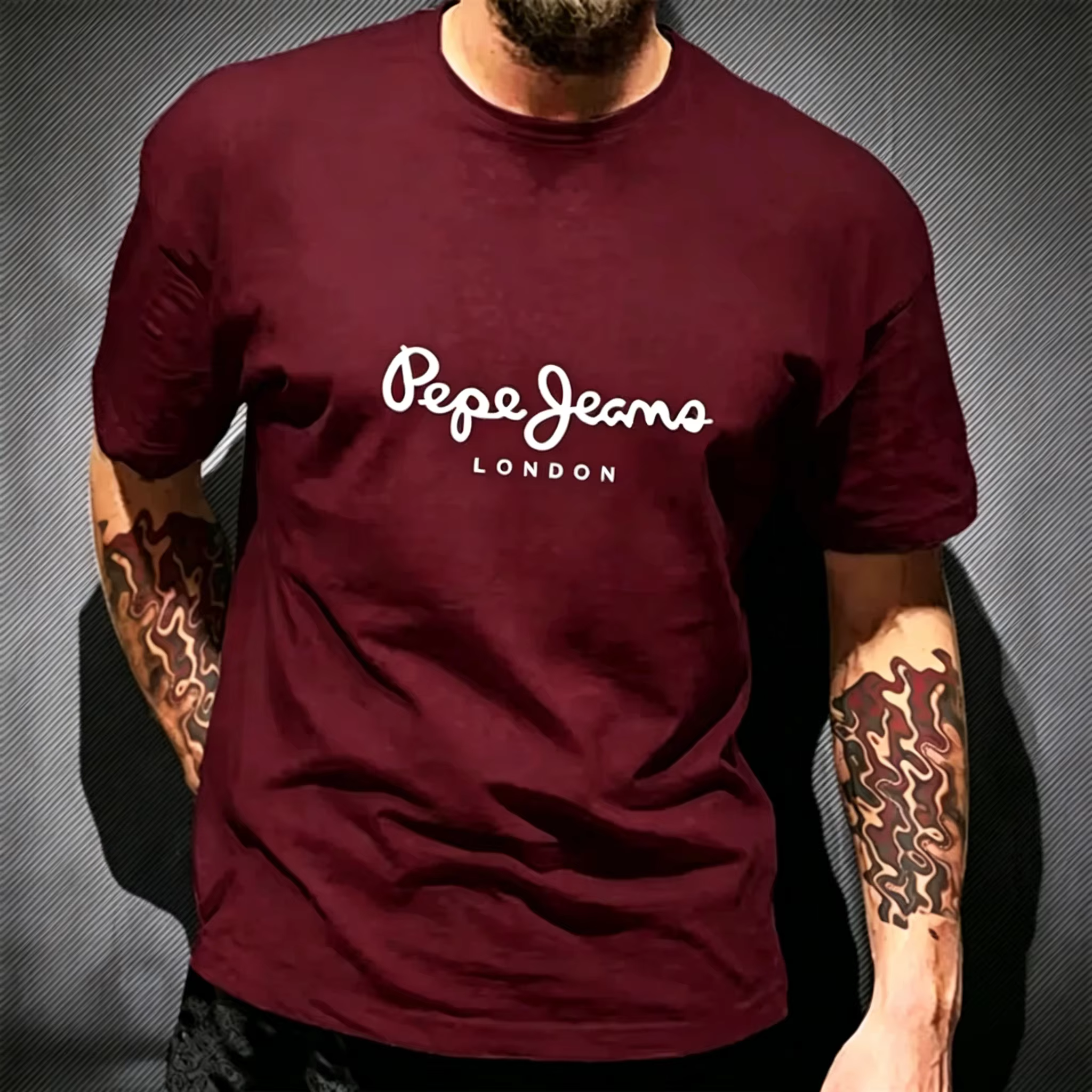 T-shirt graphique Pepe Jeans London pour homme