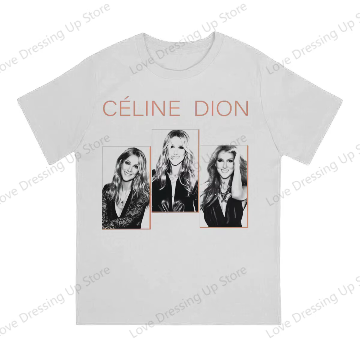 Céline dion métal drôle grand coton imprimé hommes t-shirt à manches courtes t-shirts Titanic film hauts Hipster