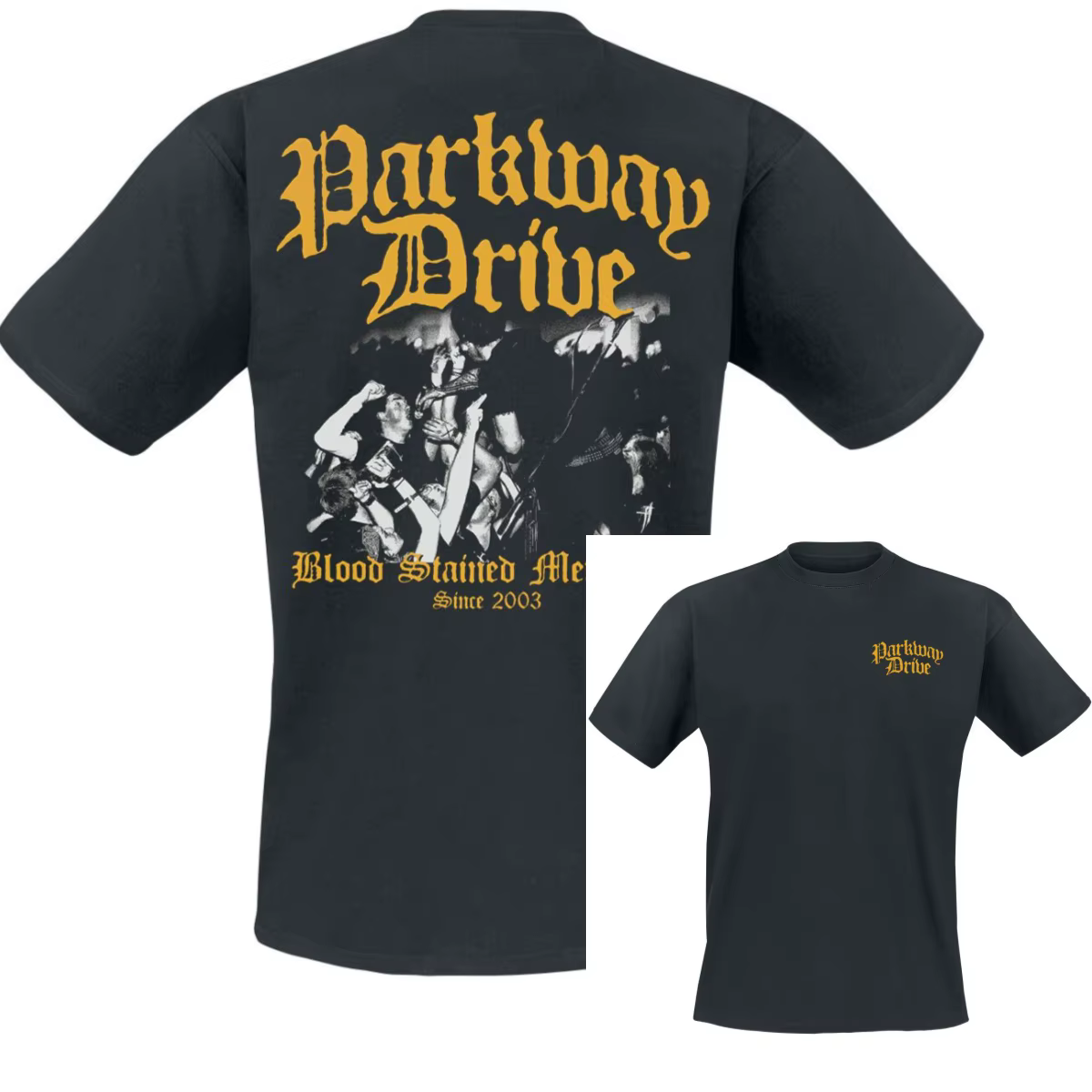 T-Shirt Smoke Skull Parkway Drive pour hommes et femmes