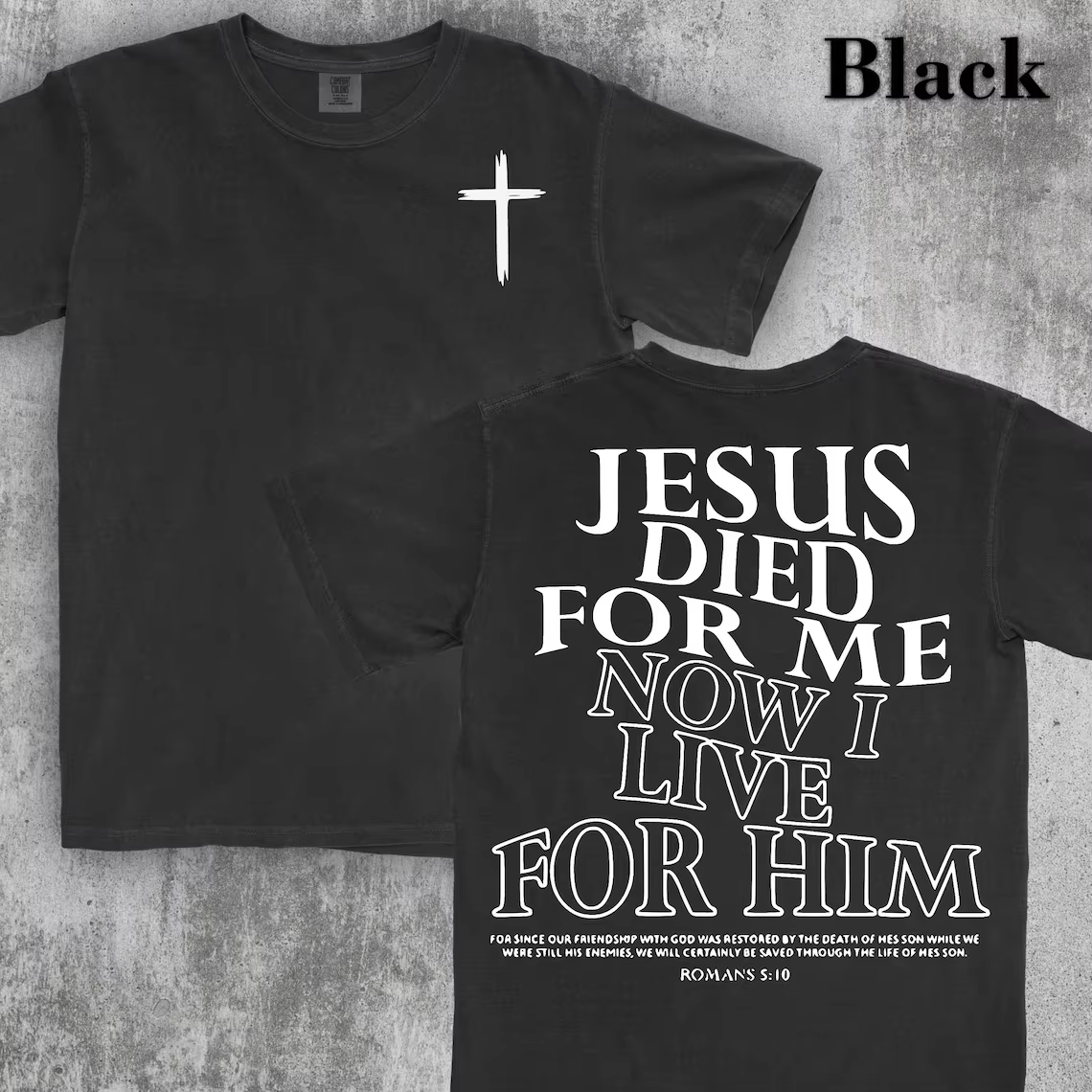 T-shirts chrétiens jésus vous aime T-shirt col rond été coton