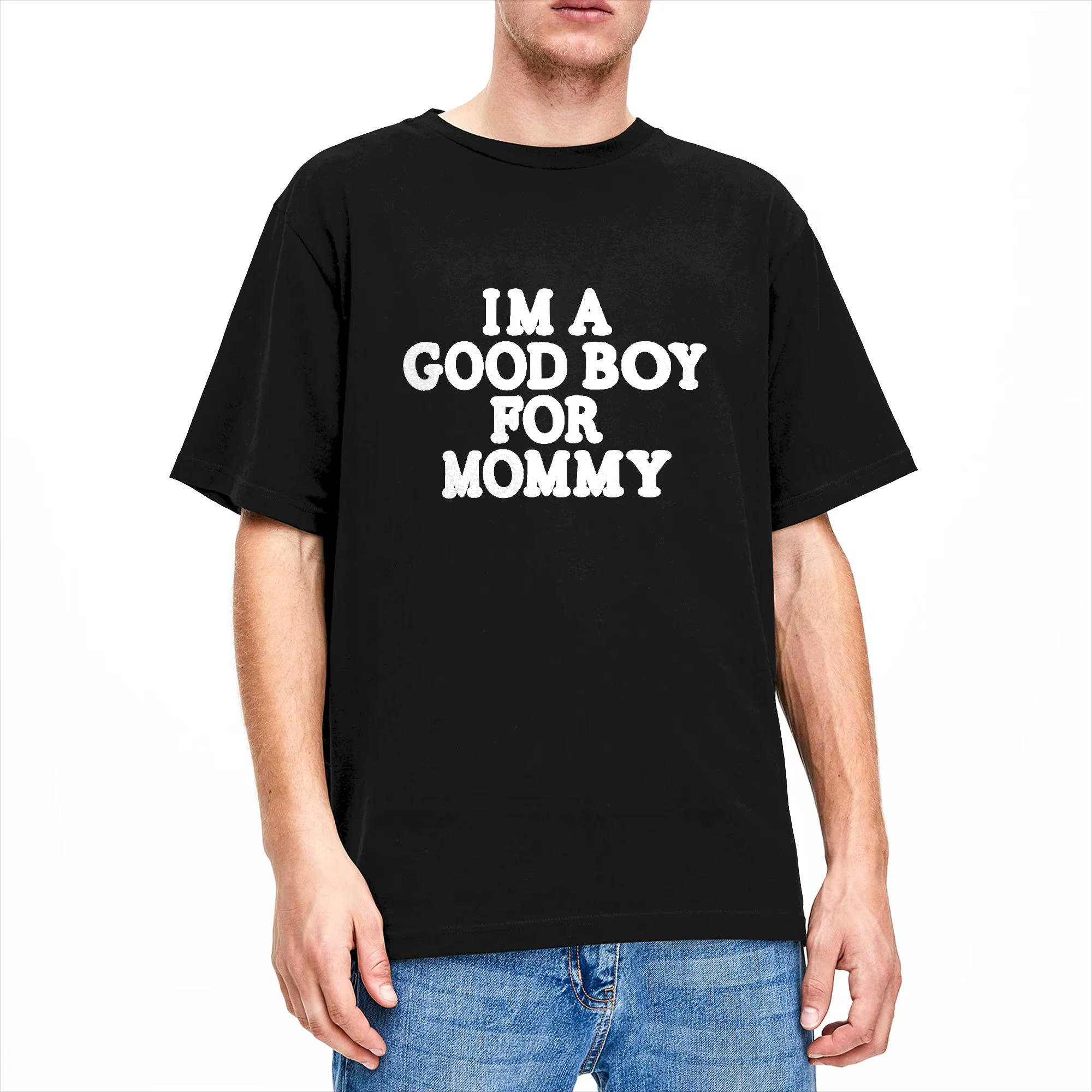 T-shirt I'm A Good Boy for Mommy pour hommes
