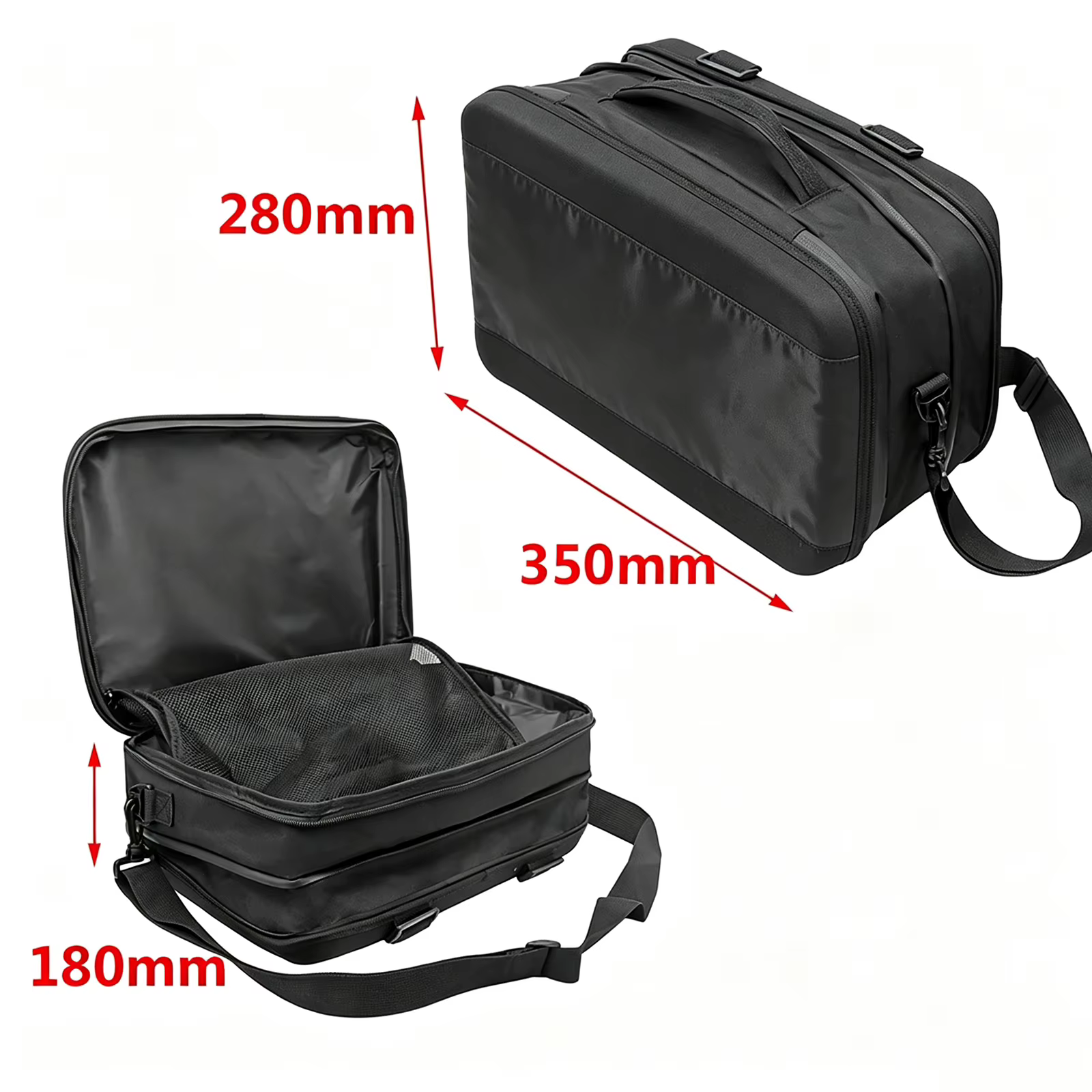 Sacs intérieurs Vario Case pour BMW, R1250GS LC ADV, Runow GS, Fenecute GS, F850GS, 2013-2023, sac à outils de moto, sacoche de siège arrière