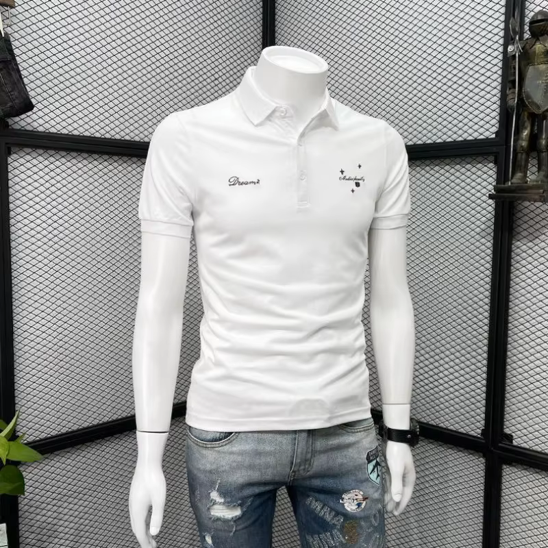 T-shirt Slim avec col pour homme