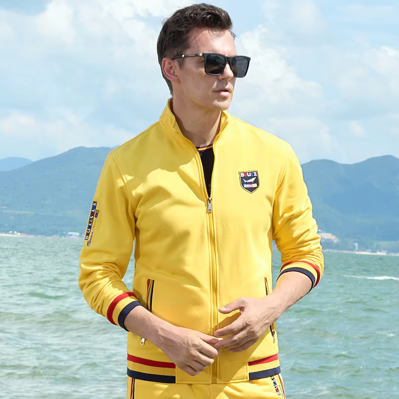 Veste de Baseball jaune pour hommes