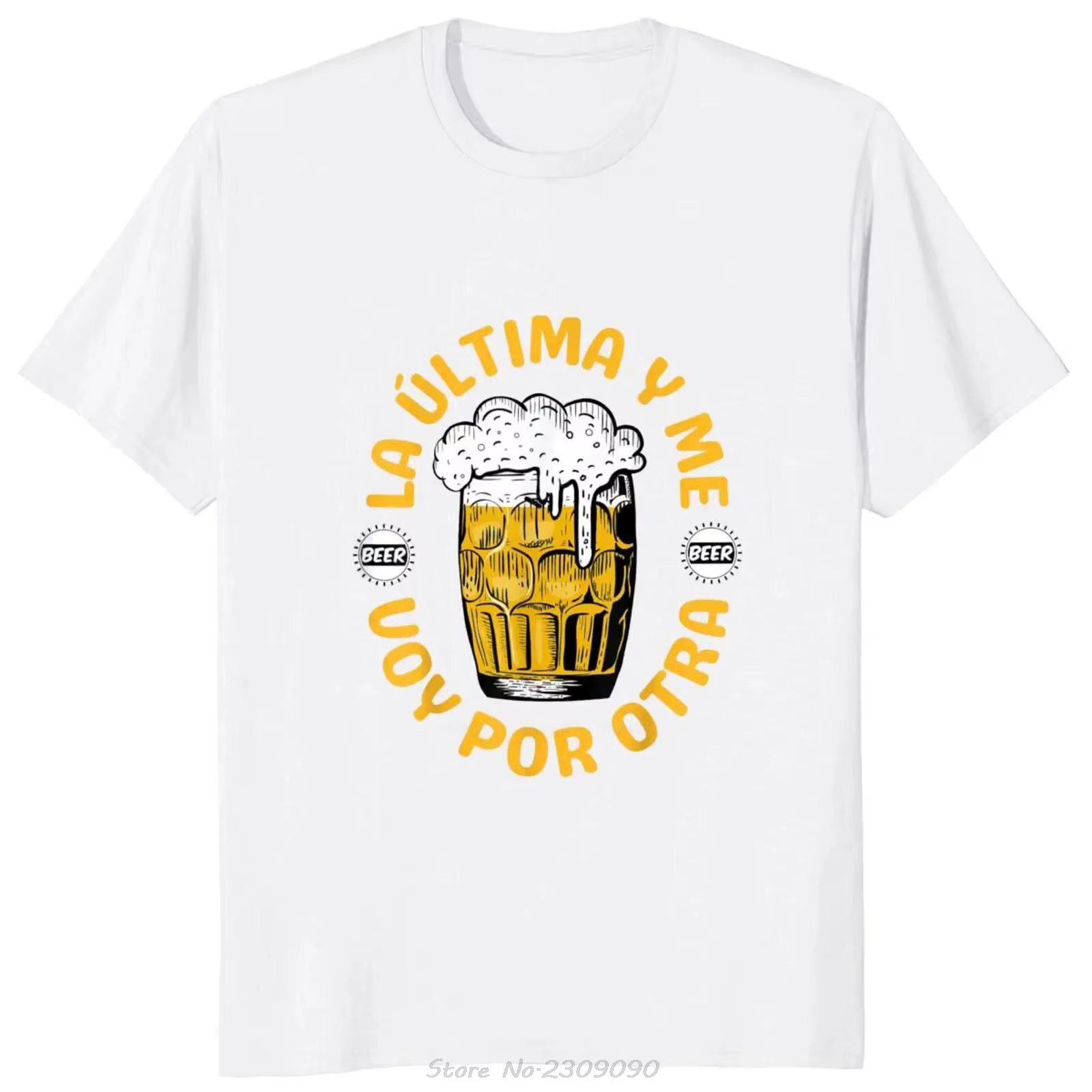 Bière dernier un et je vais pour un autre T-Shirt drôle amoureux des boissons papa blagues
