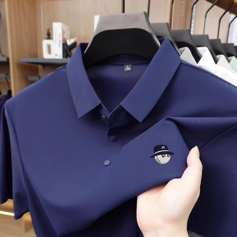 Polo de marque imprimé pour homme