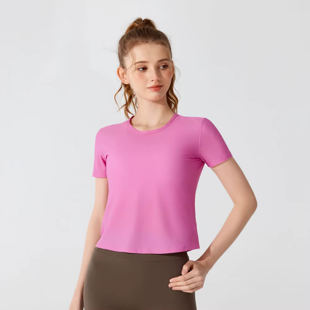T-shirt de course respirant pour femmes