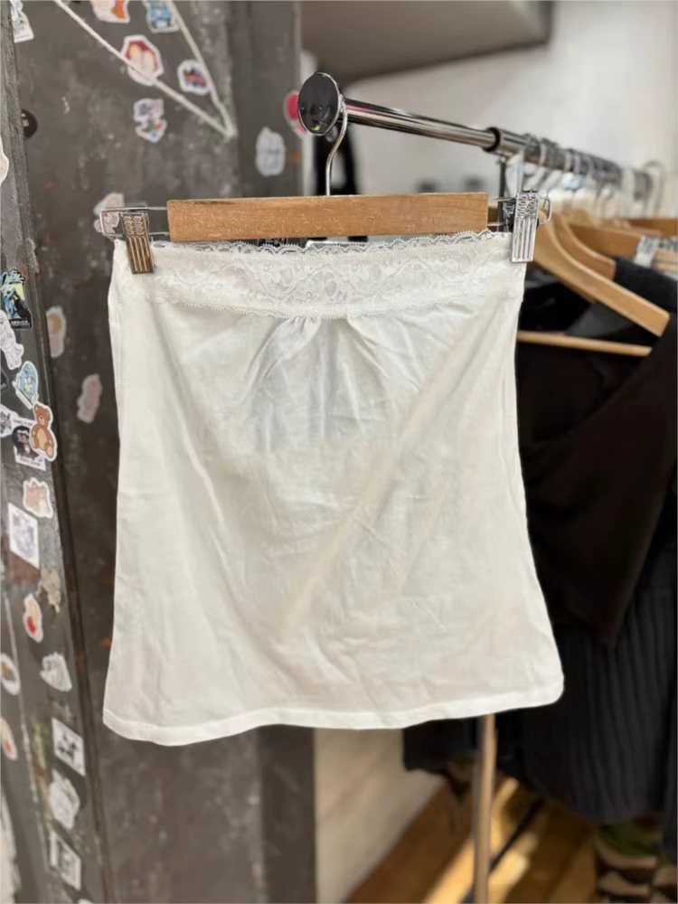 Débardeur sans bretelles en coton pour femmes