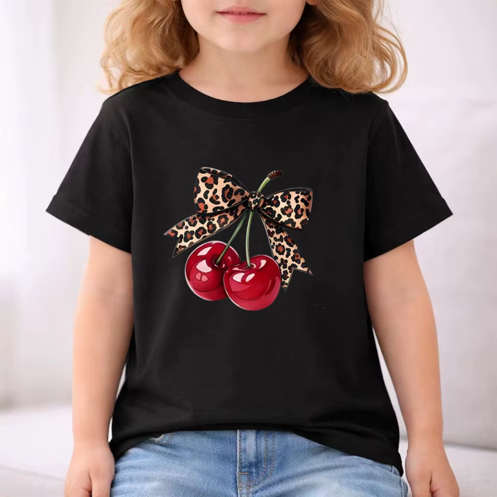T-shirt pour enfants, T-shirts à manches courtes pour filles