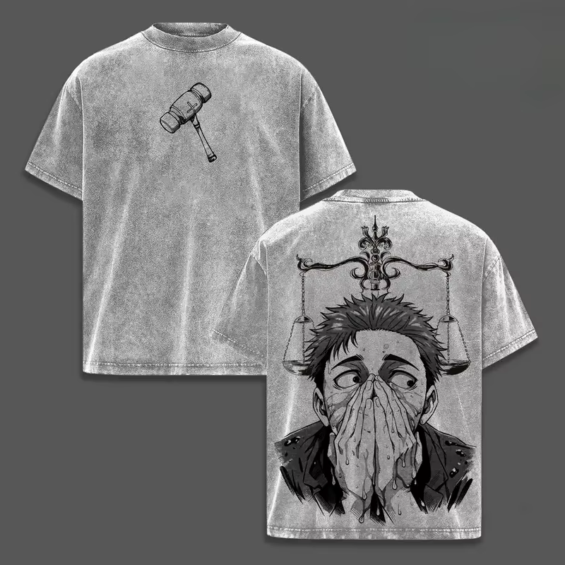 T-shirt imprimé Itadori Yuji