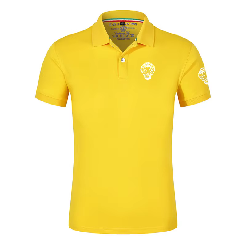Polos College à manches courtes pour hommes