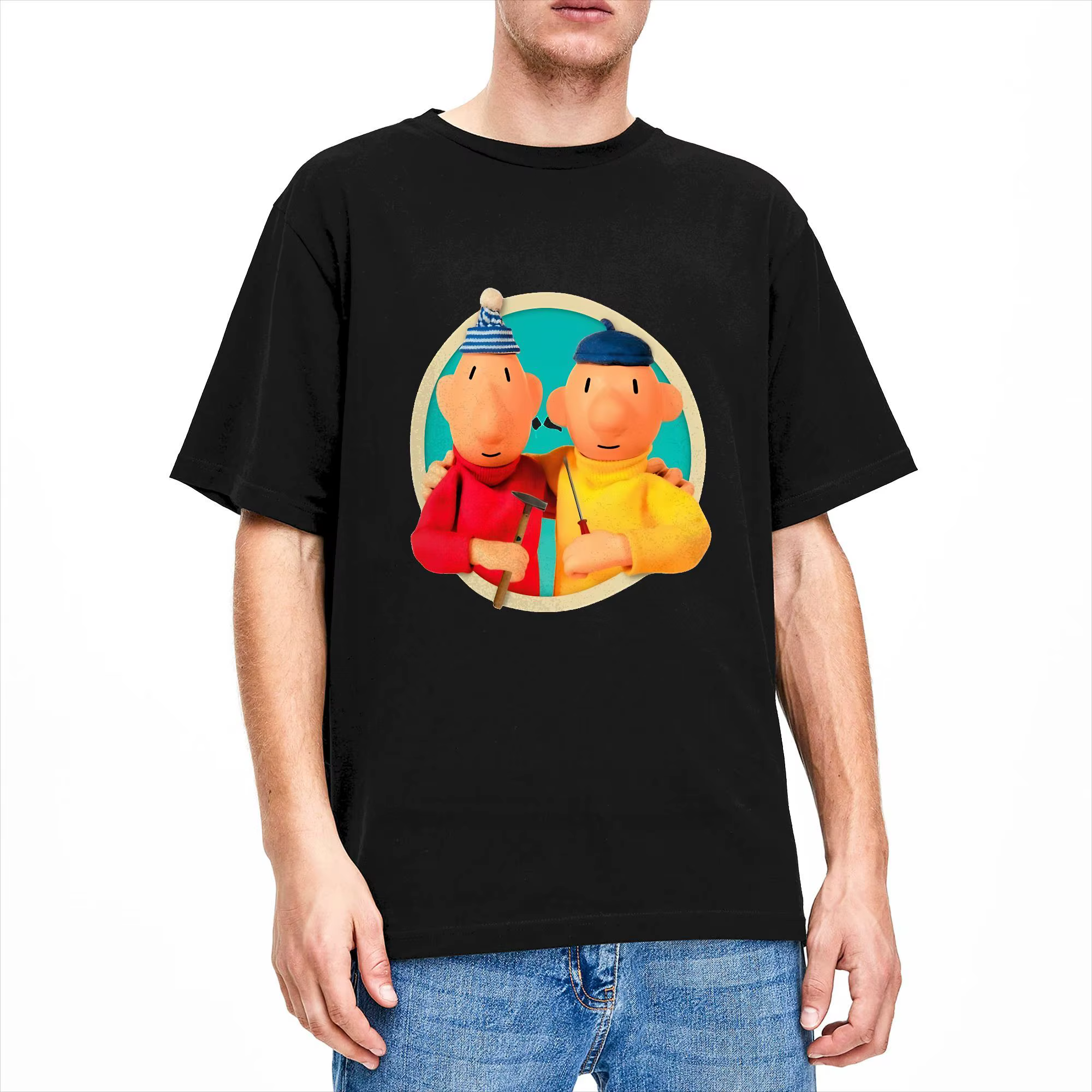 T-shirt pour homme Pat et Mat