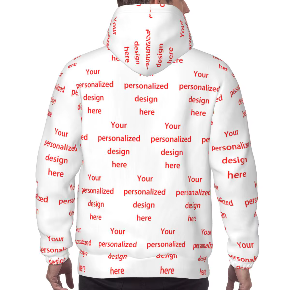 Sweat-shirts personnalisés Hip Hop à capuche pour homme et femme