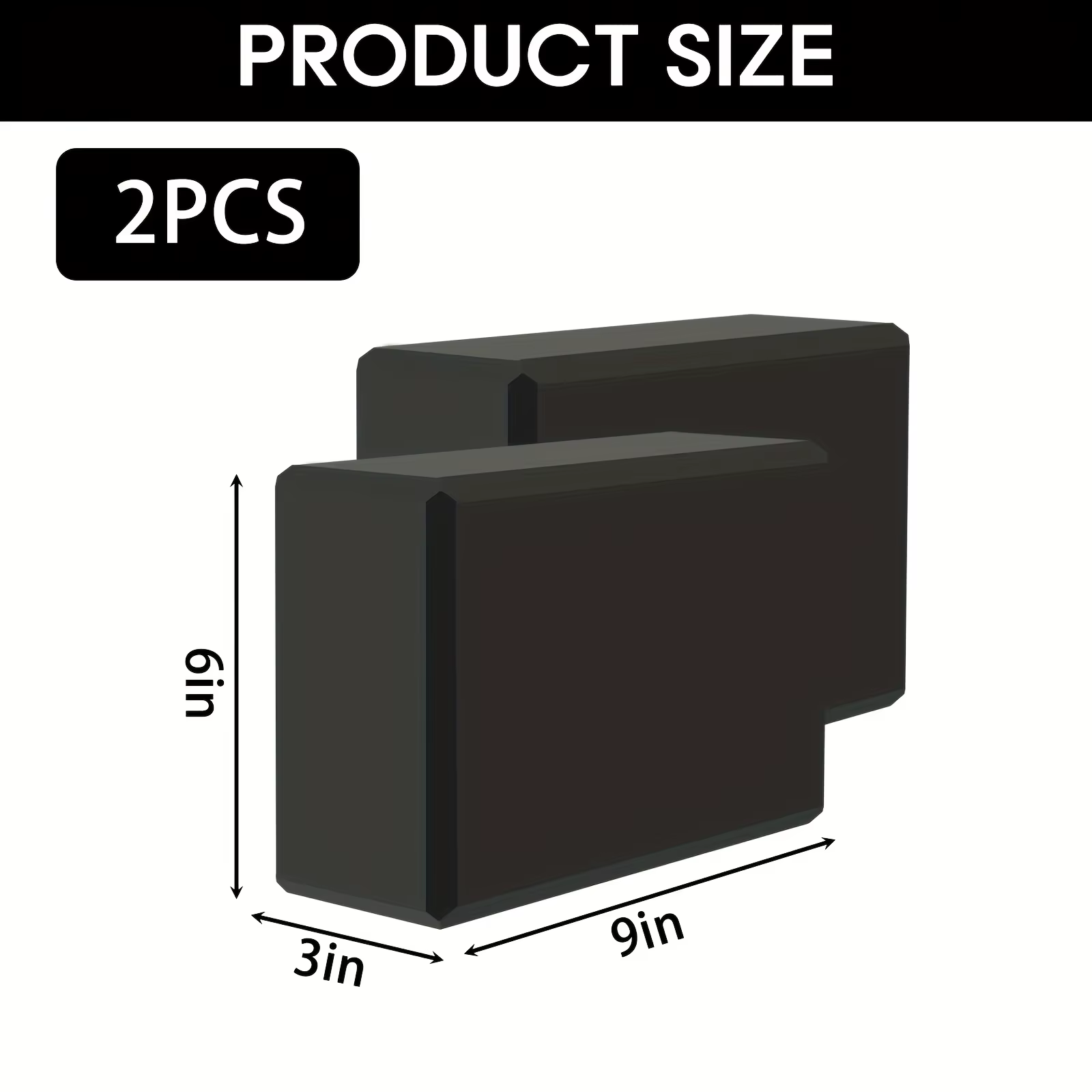 Lot de 2 blocs de yoga – Fabriqués en mousse haute densité