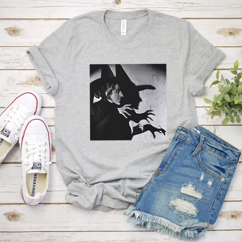 Mèche sorcière de l'ouest t-shirt Vintage assistant
