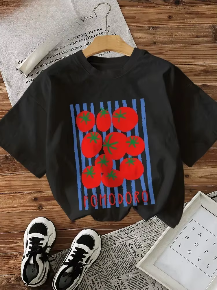 T-shirt décontracté d'été pour femme