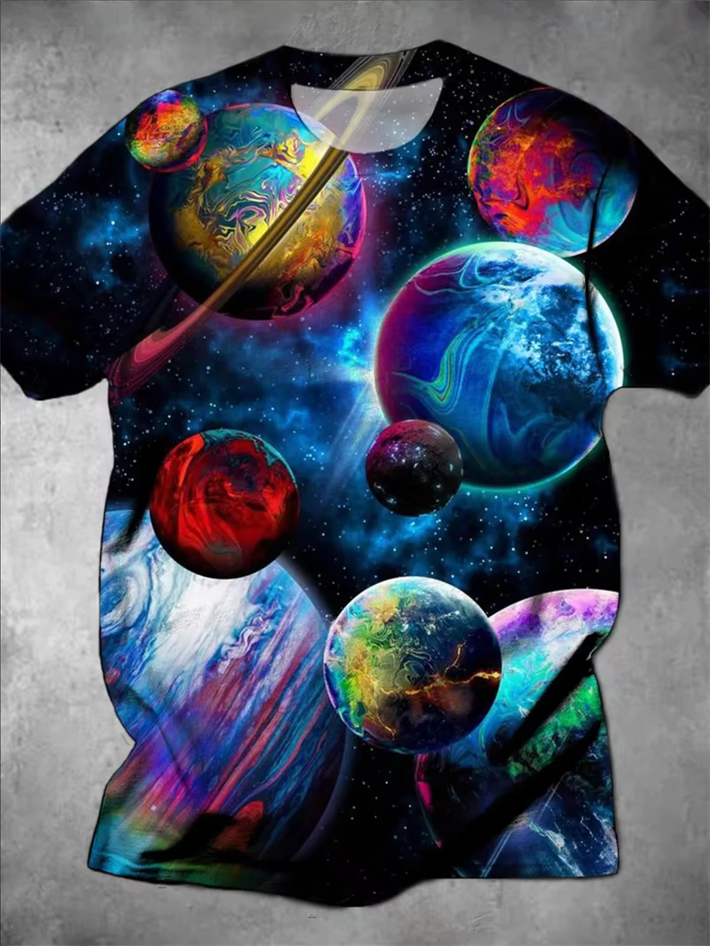 T-shirt pour homme à imprimé ancre nautique
