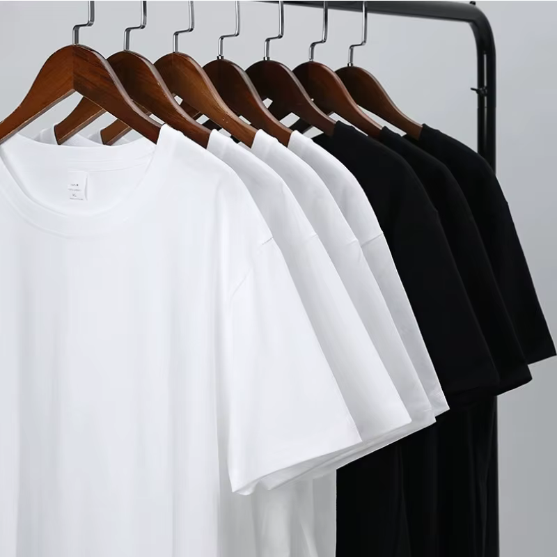 T-shirts drôles en coton surdimensionnés pour hommes et femmes