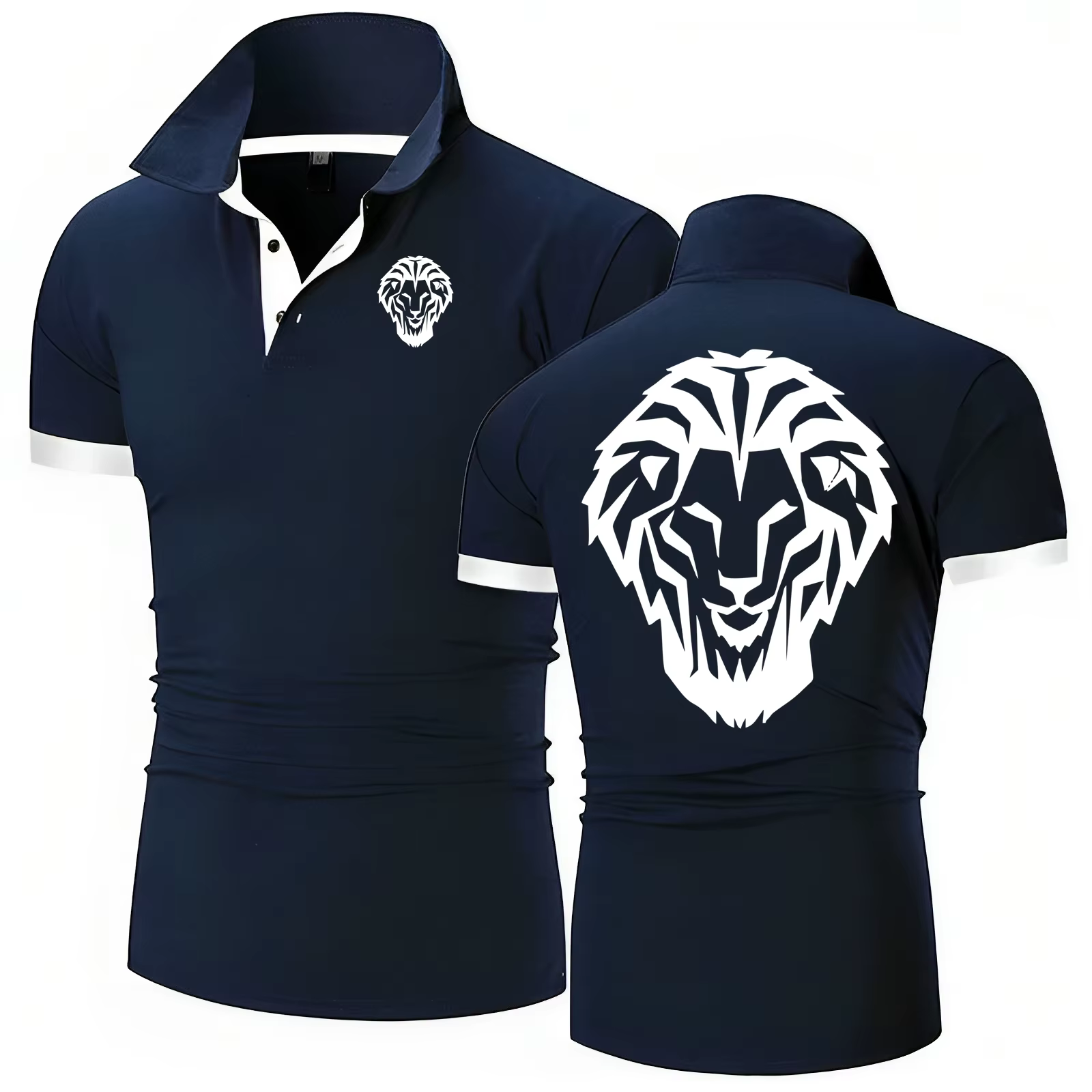 Leon Athletic Club de Bilbao hommes Polo à manches courtes décontracté été offre spéciale respirant couleur unie polos hauts S-8XL