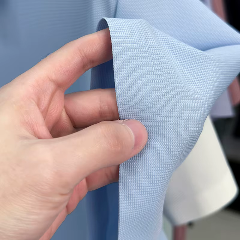 2025 Chemise polo gaufrée sportive pour hommes | Tailles supérieures de Tennis de Golf évacuant l'humidité S-5XL