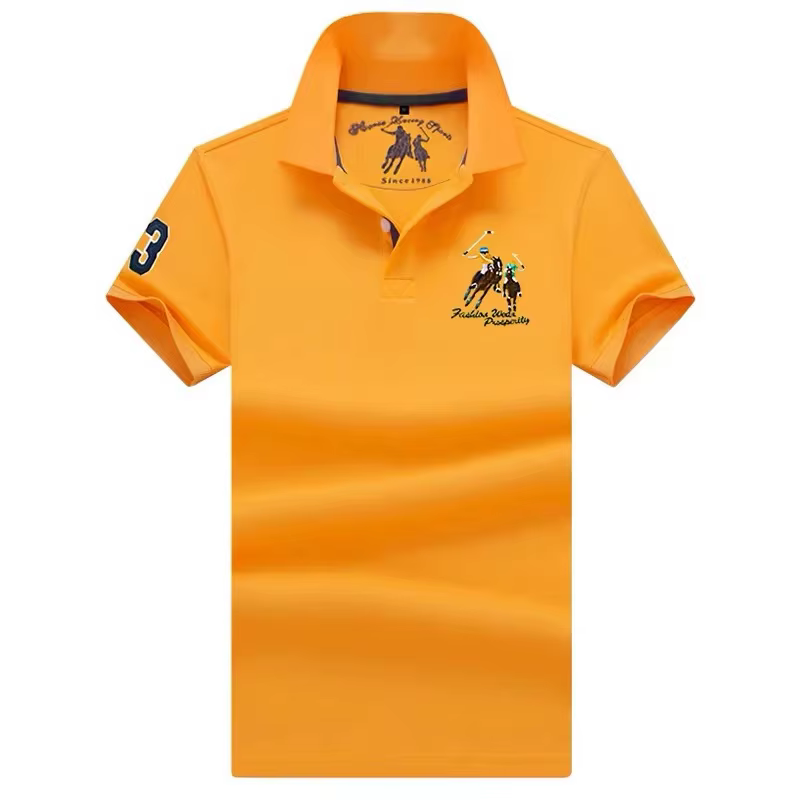 Polo T-shirt Homme en Coton Grande Taille