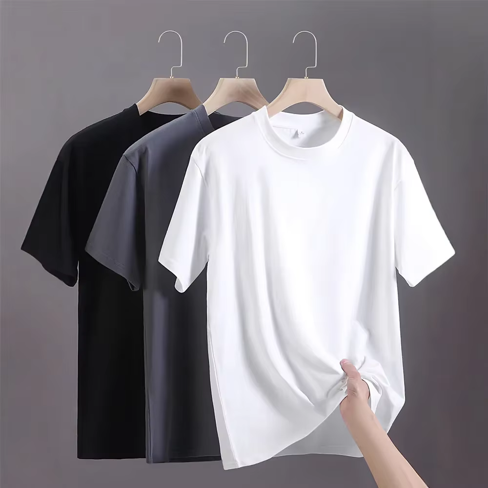 T-shirts pour hommes 2025 – Nouveauté été – T-shirt oversize en coton décontracté de haute qualité à manches courtes –