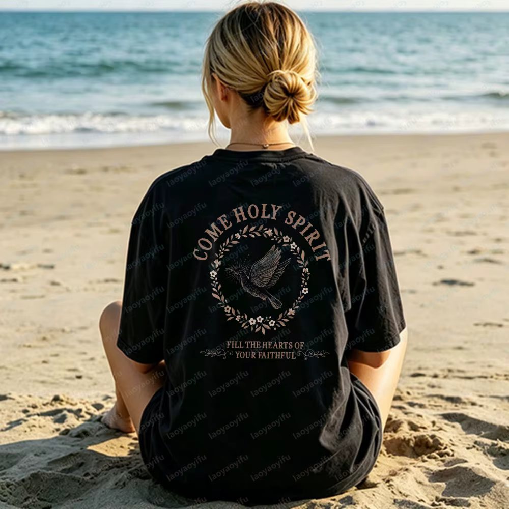 T-shirts « Venez Esprit Saint » pour femmes