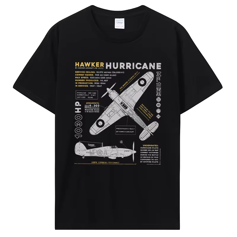 P-51 Mustang T-shirt Nord Américain Aviation Vintage Avion de html Hommes