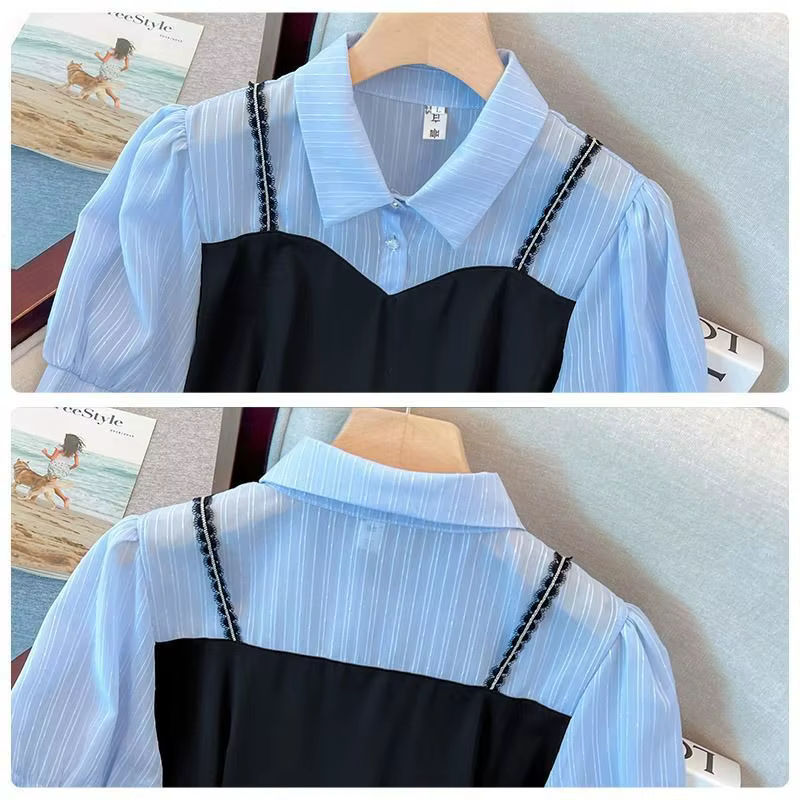 Chemise d'été grande taille tendance