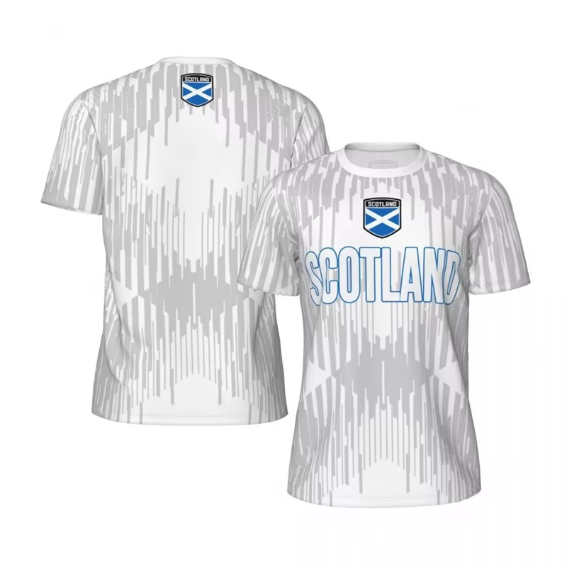 T-shirt de football imprimé en 3D pour hommes