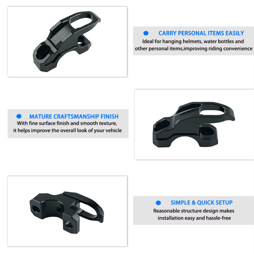 Nouveaux accessoires de moto, support de casque en aluminium adapté à HONDA FORZA 750 XADV 750 Forza 350 ADV NSS 350 Forza750 Forza350