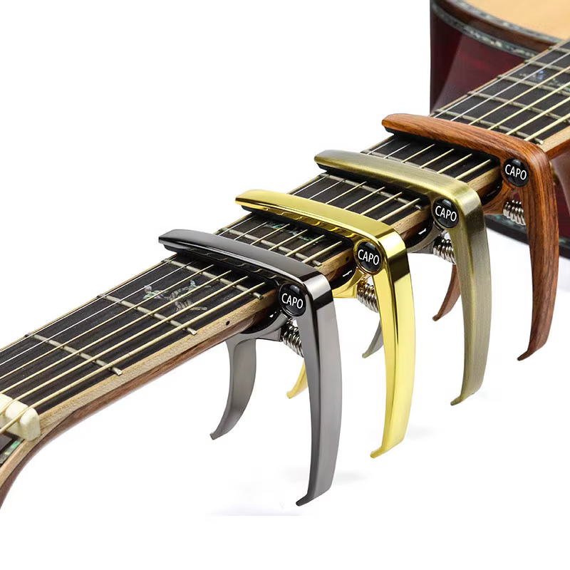 Capo de guitare en alliage de zinc