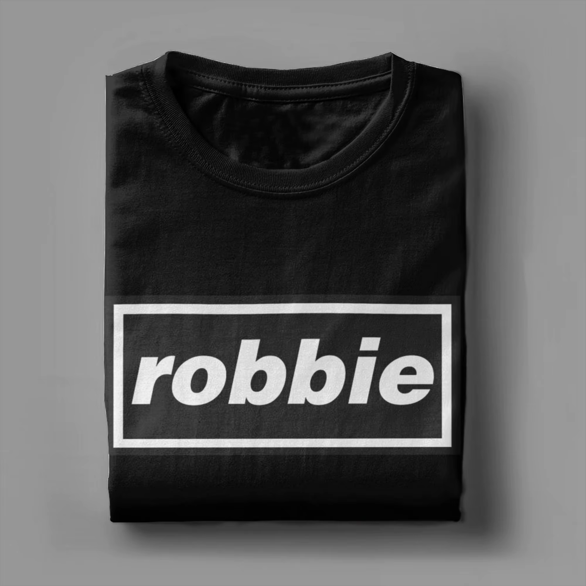 Robbie Williams Tour 2026 T-shirt en coton pour hommes, T-shirts streetwear d'été, T-shirts tendance, hauts imprimés surdimensionnés