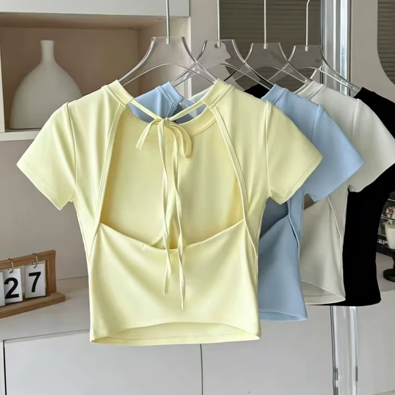 T-shirt de yoga pour femme