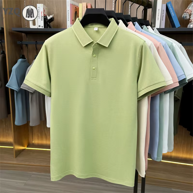 Polo en maille respirante pour hommes