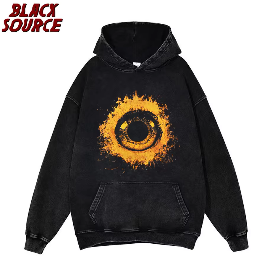 T-Shirt Streetwear montre-moi Burn Eye graphique
