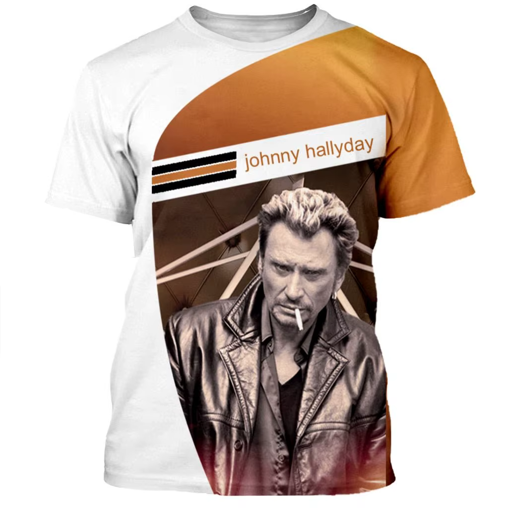 T-shirt unisexe imprimé en 3D