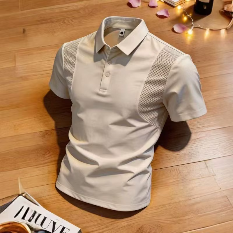 Polo pour homme à manches courtes