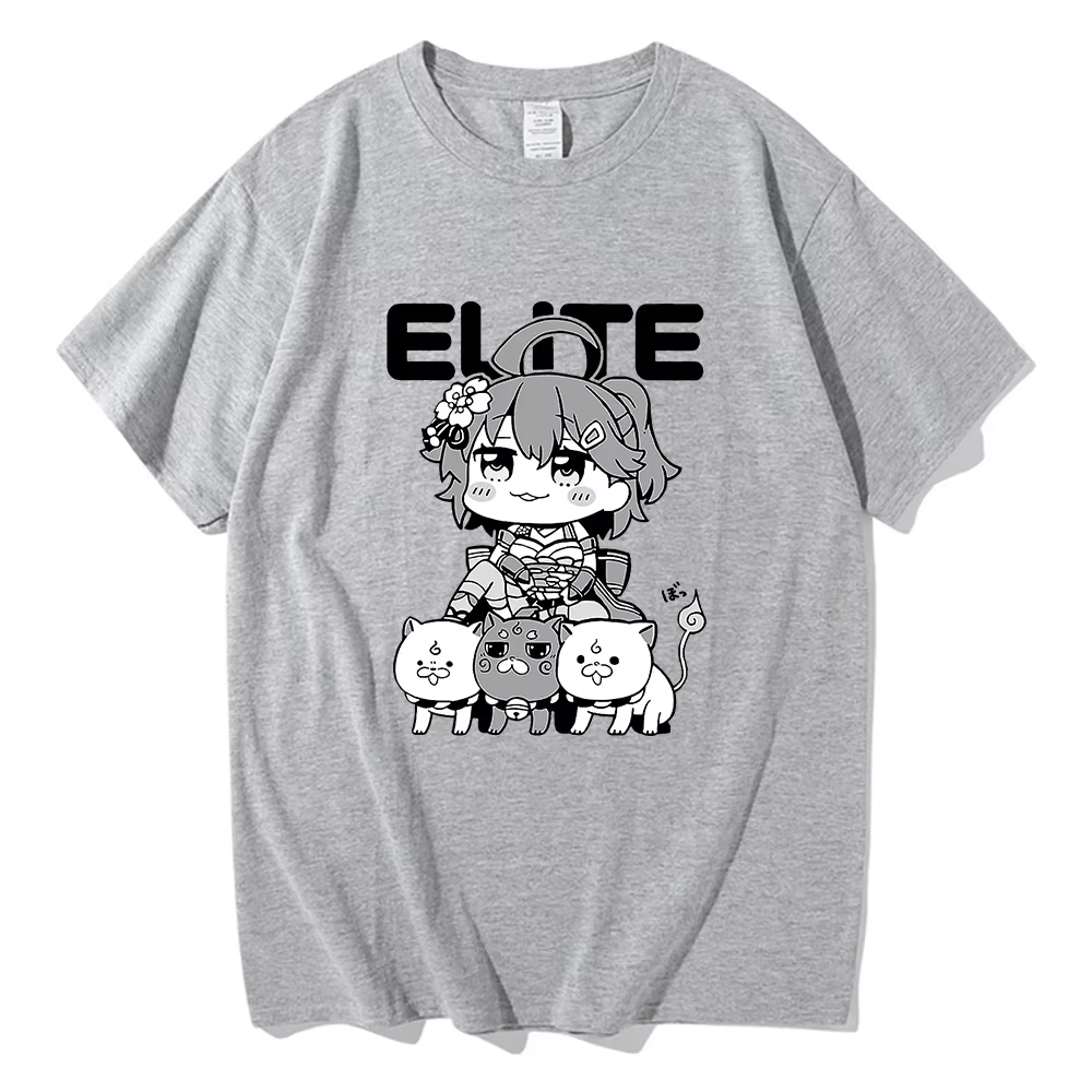 T-shirt unisexe en coton Anime Cartoon