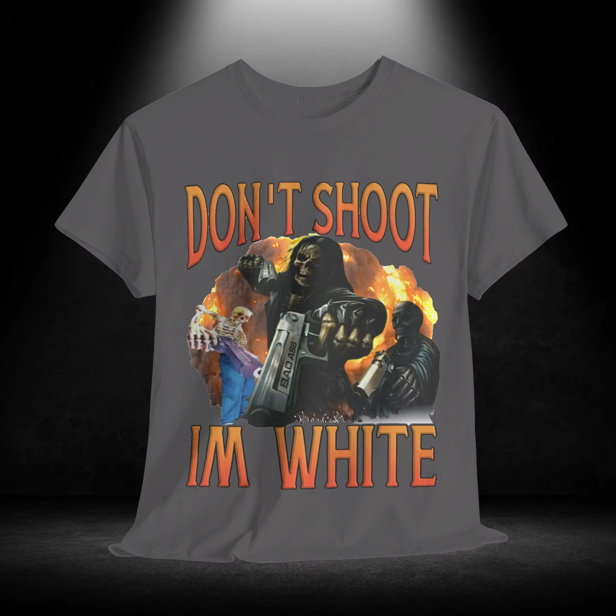 T-shirt unisexe en coton lourd